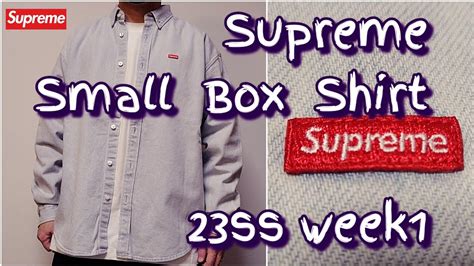 supreme small & large metal box|Small Box Shirt .